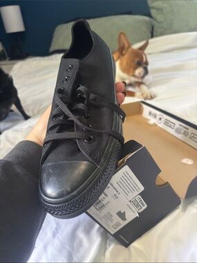 Converse  | low top all black